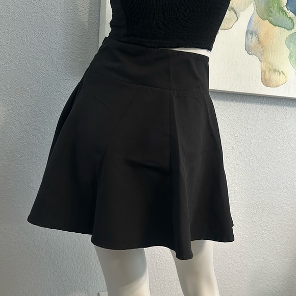 Women Summer Lace-Up Black Tutu-Skirt - Picture 4 of 7